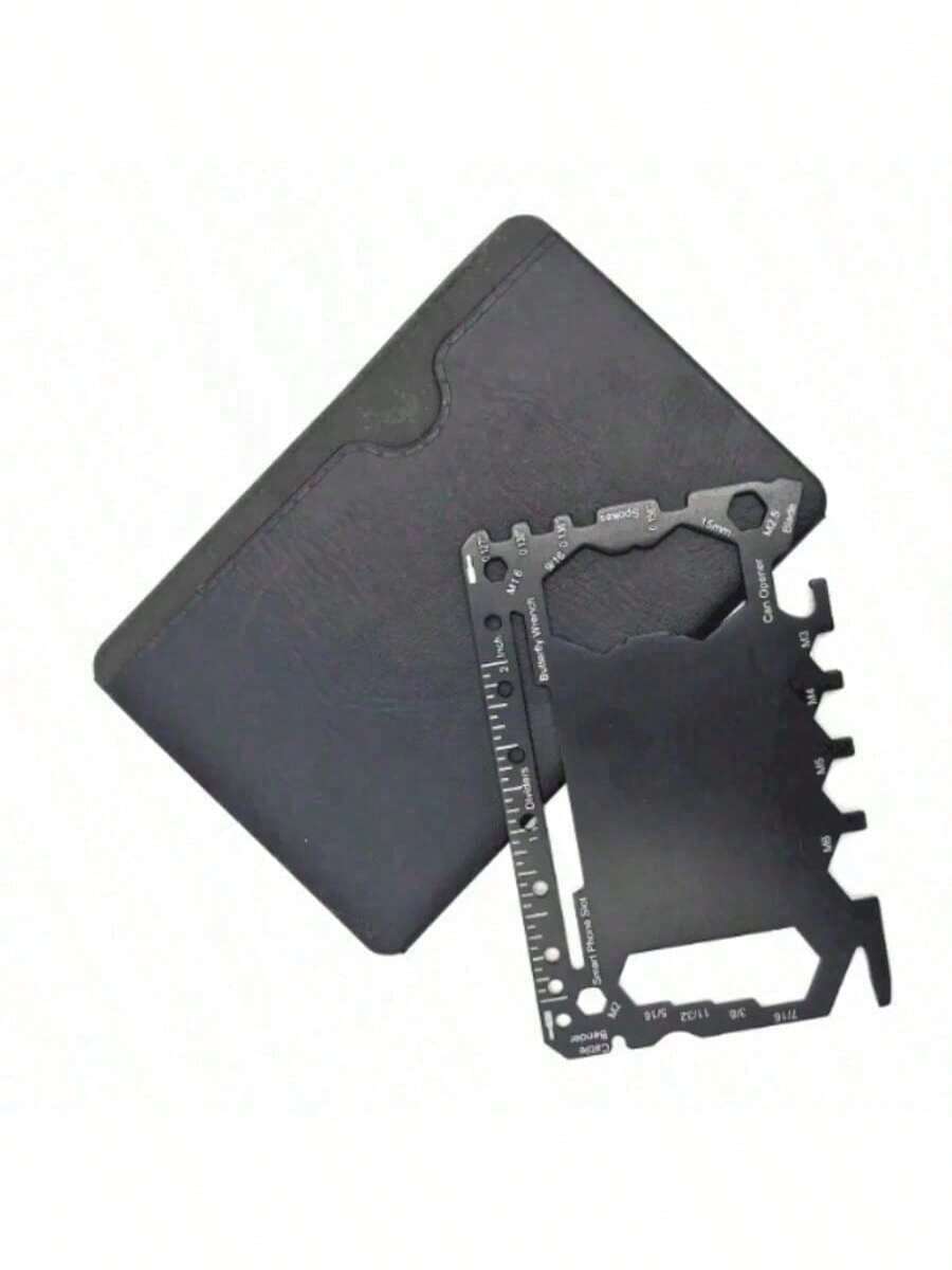 Multifunctional 46 In 1 Tool Card Carry Multi-Purpose Survival Accessories With You Outdoors Gadgets Portable Camping Tool Card - Multicolor - View 1