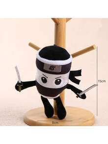 15cm Cute Shark Plush Doll Pendant - Funny Expression Soft Mythical Creature Plush Doll, Great Gift For Kids, Anime Fans, And Pranksters - Multicolor - View 21