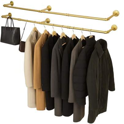 Perchas y estantes elegantes y versátiles para cada espacio: maximiza la organización de tu armario con diseños, materiales duraderos y soluciones que ahorran espacio, perfectos para los cambios de armario estacionales, mejoras en la decoración del hogar y un almacenamiento eficiente. Ideal para entusiastas de la moda, minimalistas y cualquiera que busque elevar su espacio de vida. Descubre lo último en organización del hogar y haz una declaración con perchas y estantes funcionales pero elegantes que complementen cualquier estilo. ¡Perfecto para regalar en vacaciones y temporadas!