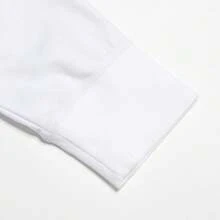 Adidas 男士休闲经典套头衫卫衣 JE1419 - 白色 - 查看 5