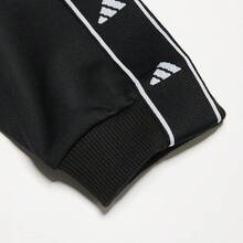 Adidas 保暖内衬多功能休闲半拉链立领卫衣 IM7238 - 黑色 - 查看 5