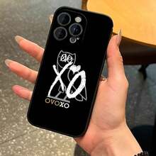 Fashion Luxury Drake O-OVO Phone Case For  12 11 13 14 15 16 Max Pro Plus Black Soft Silicone Cover,Covercompatible With  17 Case,  17 Pro Case,  17 Pro Max Case - Z2 - View 4