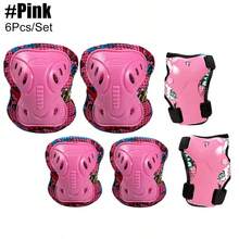 1 Set Kids/Teens Skateboard, Scooter, Bicycle Knee Pads And Elbow Pads - Multicolor - View 8