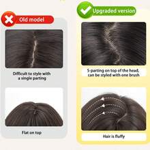 Hair 3D Air Hair Bangs Fringe Clip In Bangs Hair Extensions Wigs Hair Pieces Bangs Toupees Toppers For Hair Loss - Multicolor - View 6