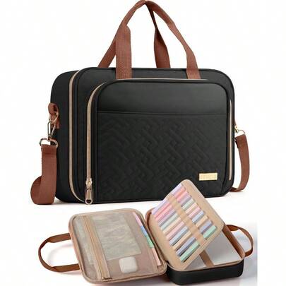 Bible Cover - Multi - Pocket Bible Bag Women Organizer With Bookmark