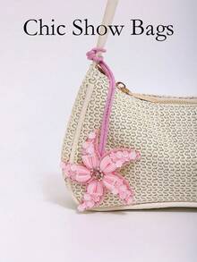 Mặt dây chuyền vỏ sò biển thủ công kiểu dáng cổ điển, giản dị dành cho nữ - Quà tặng trang trí, đa năng cho quần áo và túi xách - Nhiều màu - Xem 5