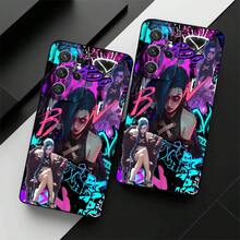 1 Pieza Funda de Teléfono de Personaje de Juego-Qini Diseñada para Samsung Galaxy S21 FE/S22/S22 Ultra/S23/S23 FE/S23 Ultra/S24/S24 Ultra/S25/S25 Ultra/S25 Plus/A15/A33/A50/A51/A52/A53/A54/A55/A60/A71/A73 con Cubierta Protectora de TPU Negra, Resistente a Impactos, Incluye Protección de Lente, Regalo Ideal para Cumpleaños y Festividades - Mezcla de colores - Ver 4