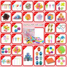 1288pcs Party Favors, Christmas Fidget Toys Set, Box Toys For Classroom Carnival Prize Rewards, Goodie Bag Stuffers Birthday Gifts Fidget Toy Bulk For Boys And Girls - 粉色 - 查看 2