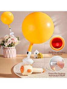 三合一漂浮吹球互动派对游戏 - 趣味肺部训练游戏，适合派对和团体活动 - 彩色 - 查看 4