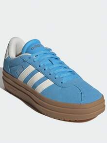 阿迪达斯 (ADIDAS) Adidas VL Court Bold 舒适多功能滑板鞋，女款 VL COURT BOLD 厚底运动休闲滑板鞋，“T-Head 鞋” - 藍色 - 查看 7