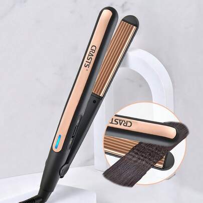  CRASTS 玉米须发夹板垫，发根蓬松工具，烫发蓬松器，玉米烫发器，羊毛卷发器，金色