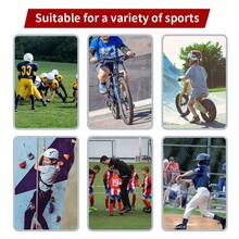 2PCS Knee And Elbow Pads For Youth Kids, Protective Gear Kneepad Knee Compression Padded Leg Sleeves For Volleyball Football Baseball Basketball Cycling