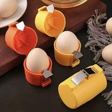 2pcs Egg Separator And Peeler - Quick And Easy Egg Separation Tool, Manual Egg Shell Removal Tool, Essential Kitchen Gadget - Perfect Small Gift - Egg Shell Peeling Equipment