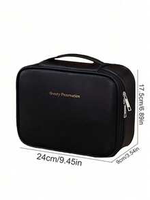 1 chiếc túi đựng mỹ phẩm đa năng dung tích lớn bằng chất liệu PU, túi đựng mỹ phẩm có ngăn rời dành cho nữ, vật dụng cần thiết khi đi du lịch, thích hợp cho kỳ nghỉ, kỳ nghỉ hè, đi học, du lịch, túi đựng mỹ phẩm du lịch dành cho nữ. - Nhiều màu - Xem 9