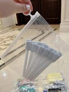 Clothes, Underwear & Toiletries Waterproof Travel Organizer - Multipurpose Bags For Suitcases And Dividers - Portable And Easy, Transparent Sock Storage Zipper Bag, Portable Travel Luggage Organizer,Transparent Horizontal Multifunctional Storage Bag, Travel Organizer, Clothes Underwear Organizer - Multicolor - View 6