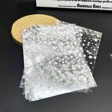 Star Shaped Transparent Resealable Bags - Reusable, Anti-Pollution OPP Plastic Gift Bags With Star Pattern, Suitable For Parties, Events And Crafts, Transparent Heart Design, Event Gift Bags | Heart Pattern Design | Plastic, Christmas, Halloween - Multicolor - View 5