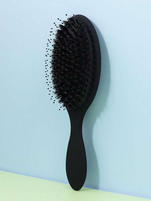 Oval Matte Anti-Slip Hair Brush For Improving Hair Health, Cushion Brush For Voluminous Styling, Wet & Dry Use Hair Scalp Massage Brush