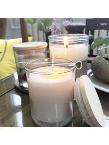 1pc/5pcs/10pcs/20pcs High Carbon Steel Candle Wick Wax Wick Clip, Aromatherapy Candle Fixing Bracket, Candle Wick Fixing Clip For Handmade DIY Candle Making, Wax Cup Wick Holder