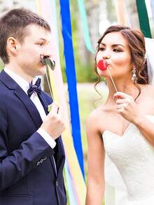 27件套情人节银粉色丘比特之箭拍照道具套装，适用于生日派对、婚礼、情人节派对拍照，包含道具和支架，可用于派对装饰、婚前派对、情人节等场合。 - 彩色 - 查看 4