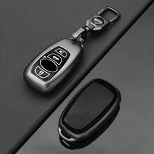 New Grey TPU For Subaru BRZ XV SV Forester Legacy Outback Crosstrek Impreza WRX TPU Fob Shell Car Key Case Cover Keychain Accessories - Grey - View 1