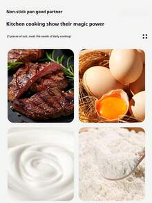 Bộ dụng cụ làm bánh bằng silicon 21 món, dụng cụ đánh trứng, dụng cụ cạo, thìa đong, cốc đong, chổi chống nóng, thìa dẹt, bao gồm khay, cốc đong, thìa đong, hộp đóng gói - Nhiều màu - Xem 11