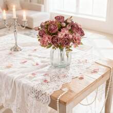 1/80PCS Artificial Flowers-Silk Peony, Hydrangea, Fake Plants, Home, Dining Room, Living Room, Outdoor Garden Decoration,Mother's Day Gifts, Birthday Gifts, Graduation Season Gifts,Wedding Season, The Art Of Inserting Flowers, Photography Props, Flower Wall, Flower Wreath, Bridal Bouquet, Wedding Decoration, DIY Flower Wreath Materials, Birthday Party Decoration Materials, Home Decoration Accessories, Valentine's Day. - Hot Pink - View 6