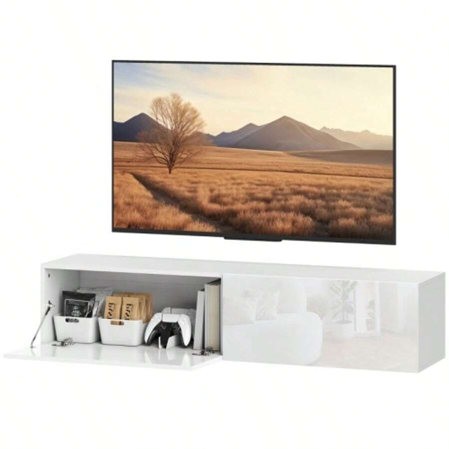 Television Stands & Entertainment Centers - White - View 1