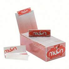 3 Box Moon Wood 70*36mm Classic Red Rolling Papers