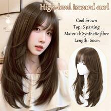 Hair 3D Air Hair Bangs Fringe Clip In Bangs Hair Extensions Wigs Hair Pieces Bangs Toupees Toppers For Hair Loss - Multicolor - View 9