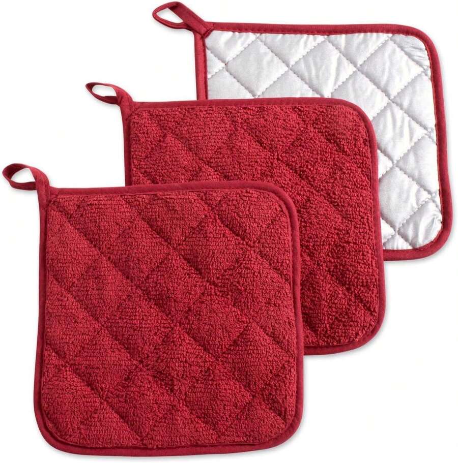 Potholders - สีแดง - ดู 1
