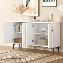Television Stands & Entertainment Centers - White 1 - View 5