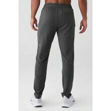 Alo Yoga Conquer Pulse Pant - Anthracite |  | Pilates Set - Anthracite - View 2