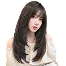 Hair 3D Air Hair Bangs Fringe Clip In Bangs Hair Extensions Wigs Hair Pieces Bangs Toupees Toppers For Hair Loss - Multicolor - View 5