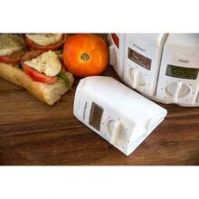 Kitchen Spice TrolleyKitchenArt 25000 Carrusel de Especias de Medición Automática sin Especias BlancoKitchen Spice Trolley - Blanco - Ver 4