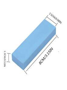 Magic Cleaning Eraser, Rubber Material, Easily Removes Stains And Rust - Suitable For Bathroom Glass And Kitchen Cookware, Household Kitchen Cleaning Tool, Faucet Cleaning Eraser, With Non-Slip Handle And Base - Multicolor - View 7