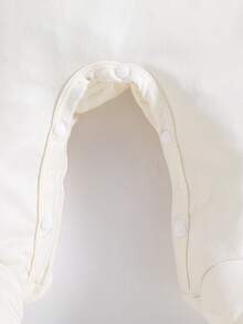 2pcs Newborn Baby Girls Leopard Print Bow Decor Outfit Set, Leopard Print Jumpsuit, Suitable For All Seasons - Multicolor - View 5