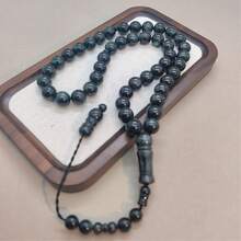 45pcs Men's Faux Amber Beads Bracelet/Tasbih/10mm - 45 Imitation Beeswax - View 19