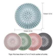 1pc Drain Hair Catcher Filter: Keep Your Bathroom And Kitchen Clog-Free! - Multicolor - View 6