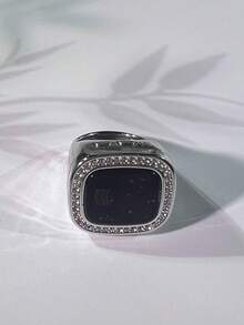 Nhẫn cầu nguyện ZIKR với màn hình OLED hiển thị đa kênh, sạc USB cho thời lượng pin kéo dài, có thể điều chỉnh giờ và ngày. Thiết kế đính pha lê mới, thời trang và sang trọng, thích hợp làm quà tặng ngày lễ hoặc để đếm số lần cầu nguyện. - Nhiều màu - Xem 5