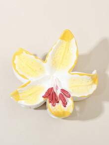 1pc Autumn And Winter Starfish Flower Hair Clip, Made Of PS Material, 10cm/3.94Inch, Suitable For Women's Headwear, Hair Accessories, Hair Clips, Claw Clips, Hair Claw On The Back Of The Head, Hair Claws, Suitable For Casual, Party, Street And Other Scenes. Cute And Versatile Style, High-End Hair Accessory, Can Be Used As A Holiday Gift, Can Be Worn For Four Seasons, Thick Hair And Thin Hair Can Be Used Fashion Hair Clutch Elegant Hair Jaw Clip - Multicolor - View 17