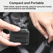 PHILIPS SPS1004B/93 35W PD Fast Charging Adapter Covers UK, US, Australia, And Japan Plugs, 3A2C Multi-Port Charging, Suitable For Travel And Office Use, Portable Design