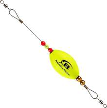 Bomber Señuelo Paraíso de Agua Salada Popper X-Treme - Amarillo - Ver 3