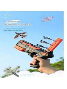 5pcs/Set 2026 New Catapult Airplane Toy - Outdoor Foam Plane Model, Long Distance Launching Toy, Boys Girls Birthday Party Reward Gift, Outdoor Activity Fun Game Set - Children's Day Gift - Multicolor - View 6