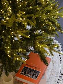 1pc LED Firecracker Light, Green Copper Wire Fairy String Lights, Remote Control USB Decorative Lamp, Classic 8 Modes LED Decorative Lighting, USB Powered (Plug And Play), Suitable For Christmas, Halloween, Thanksgiving Atmosphere Decoration - Multicolor - View 3