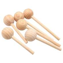 5pcs Pine Wood Round Beads, Pine Wood Loose Beads, Pine Wood Ball Beads, Pine Wood Steam Rods And Essential Oil Diffuser