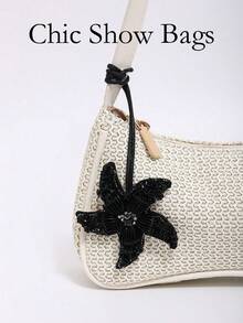 Mặt dây chuyền vỏ sò biển thủ công kiểu dáng cổ điển, giản dị dành cho nữ - Quà tặng trang trí, đa năng cho quần áo và túi xách - Nhiều màu - Xem 6