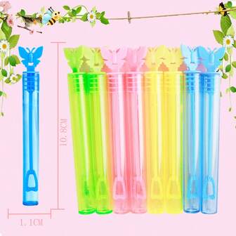 10/20/50/100个装心形试管空瓶，泡泡棒，婚礼泡泡水管，派对装饰，便携式试管玩具