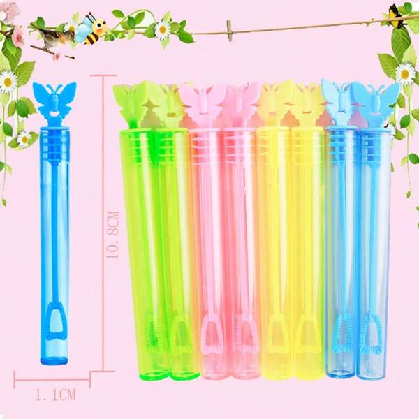 10/20/50/100 قطعة زجاجات أنبوب اختبار بشكل قلب فارغة، عصي فقاعات، أنابيب ماء فقاعات للزفاف، ديكورات الحفلات، ألعاب أنابيب اختبار محمولة