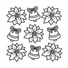 1 Piece Heartwarming Christmas Pattern Coloring Book [Cute] Children's Doodle Painting Book, Containing Adorable Animal Patterns, Montessori Painting Toys, Creative Gift. Easy-To-Color Line Coloring Book, Containing Plant Patterns, Adult Coloring Book [12-Color Marker Set] - Multicolor - View 7