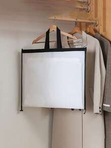 1 buc geantă portabilă nouă albă nețesută pentru rochii de mireasă, geantă de depozitare pentru rochii lungi, 180 cm / 70,86 in - Multicolor - Vizualizare 3